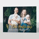 Foil Heart Name Horizontal Flat Holiday Photo Cards Image 1 of 4